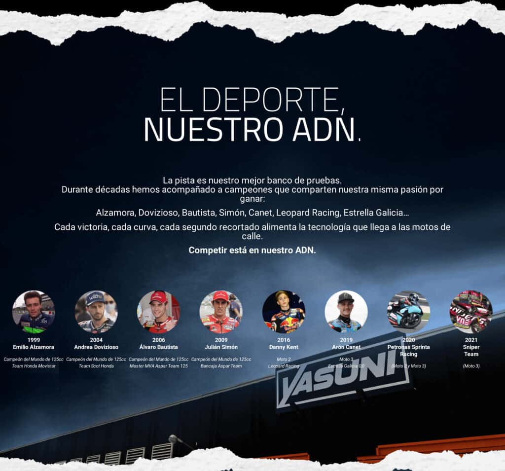 Sección El deporte, nuestro ADN, con los campeones que han corrido con Yasuni