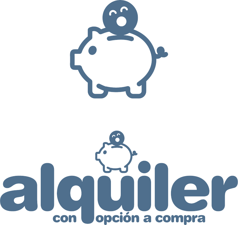 The icon and name of Alquiler con opción a compra, one of the Hola Pisos sections