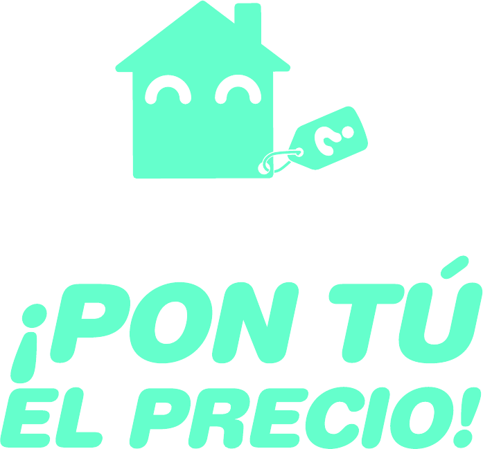 The icon and name of ¡Pon tú el precio!, one of the Hola Pisos sections
