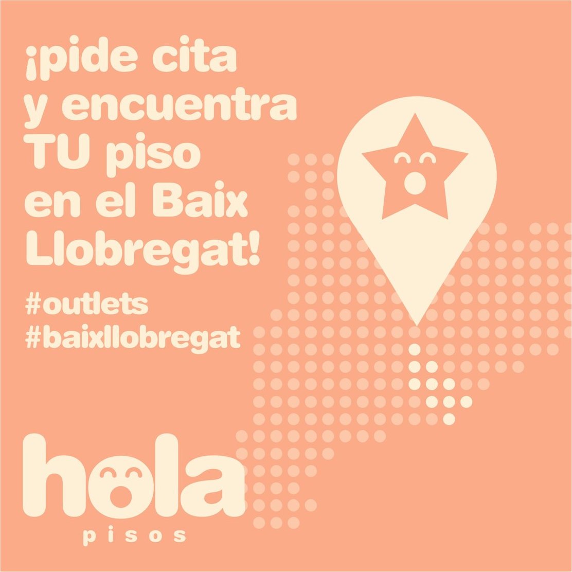 Hola Pisos post: “¡Pide cita y encuentra tu piso en el Baix Llobregat!” (Book an appointment and find your flat in the Baix Llobregat)